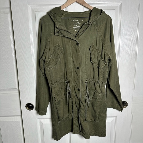 American Eagle Outfitters Utility Jacket Green - Picture 1 of 15